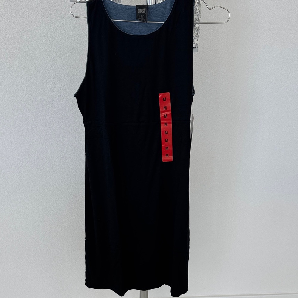 32 Degrees Black Sleeveless Dress - Medium - Reversible - NWT